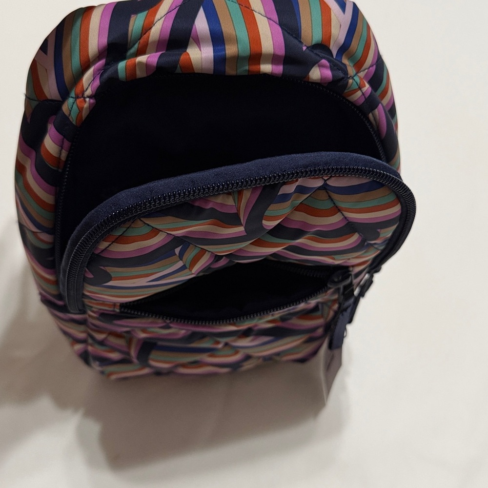 Vera Bradley Multicolor Quilted Essential Sling Backpack NWT - Picture 6 of 6